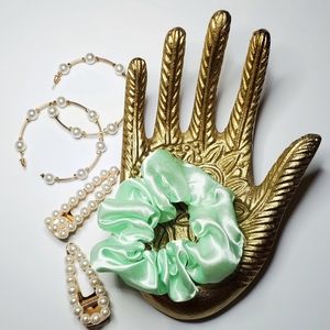 Hand made scrunchie.